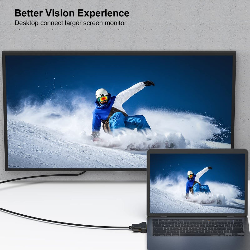 BENFEI DVI to DVI 10 Feet Cable 2K@60Hz Dual Link, DVI-D to DVI-D Cable - Image 4